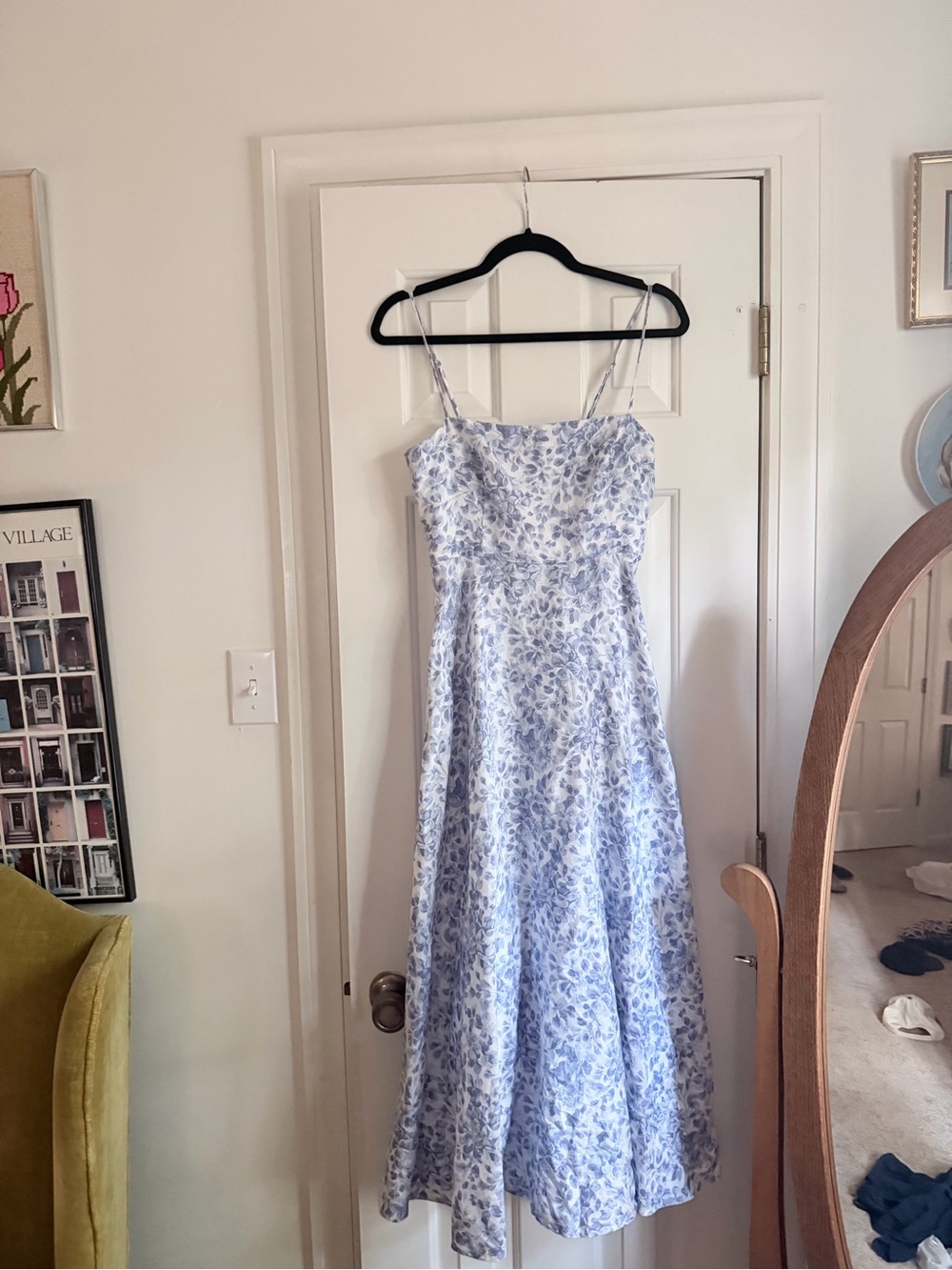 Reformation Monette Linen Dress